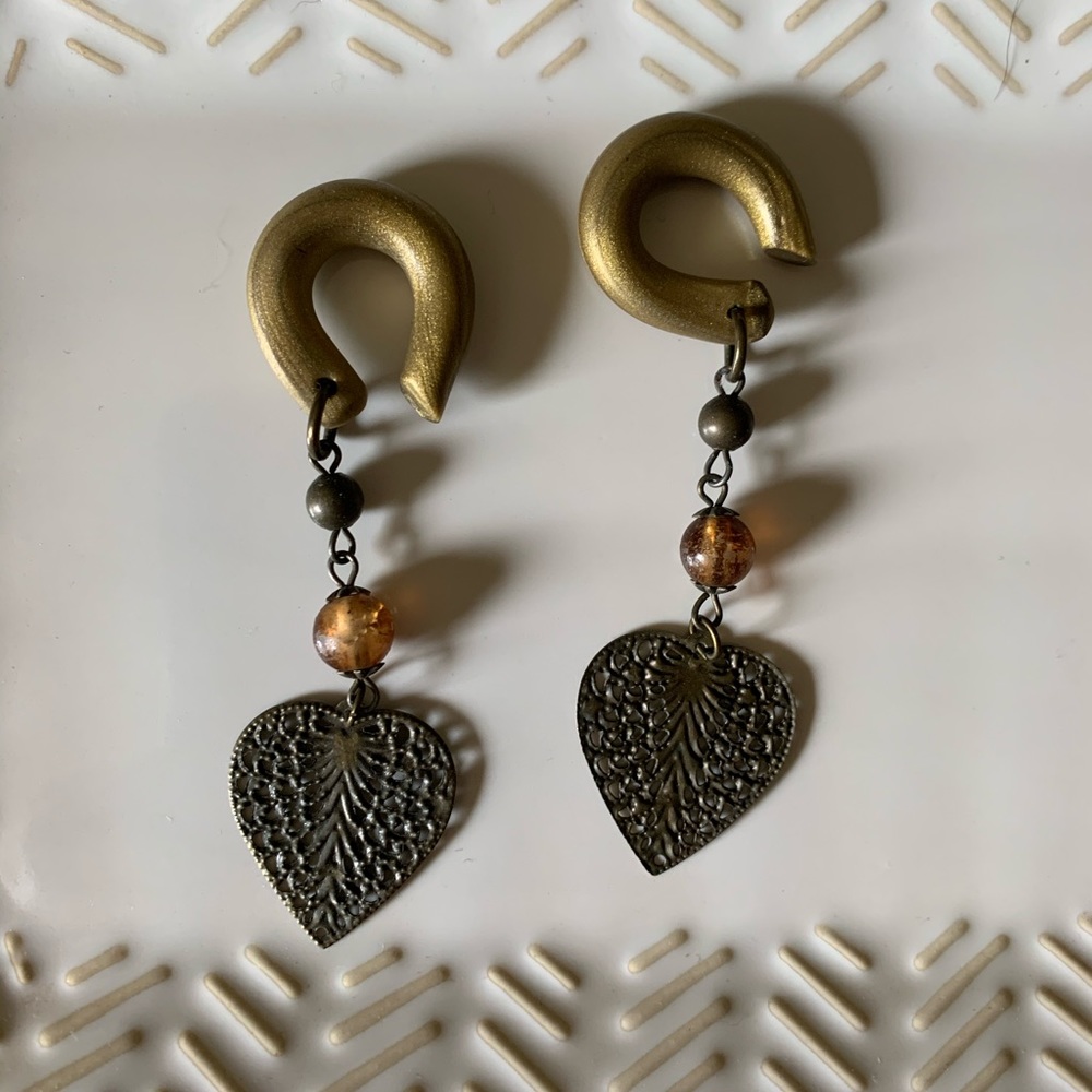 0g Polymer clay earrings